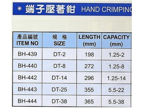 黑手專賣店 附發票 台灣製 黑手牌 端子壓著鉗 端子鉗 壓著鉗