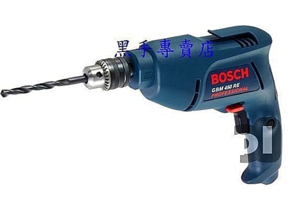 @@黑手專賣店@@附發票 BOSCH 三分電鑽450W GBM 10RE ~