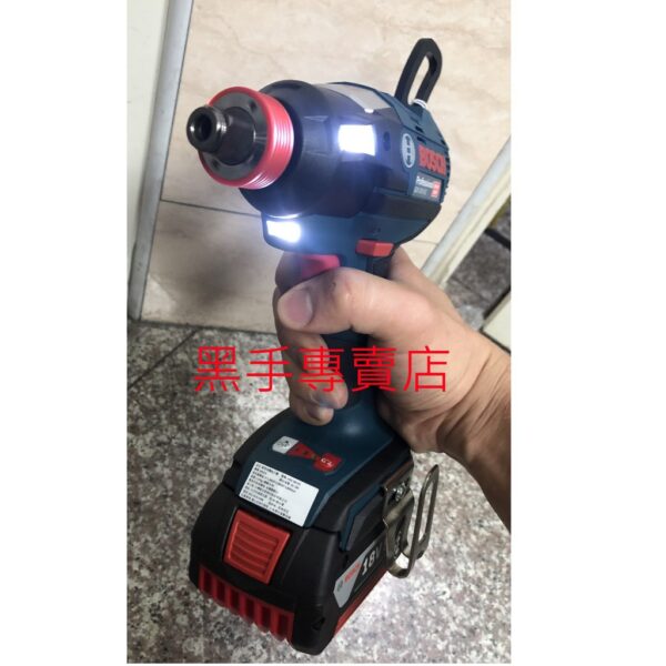 黑手專賣店 附發票 雙4.0AH電池 德國BOSCH GDX18V-EC 二用型無刷鋰電衝擊起子+電動板手機