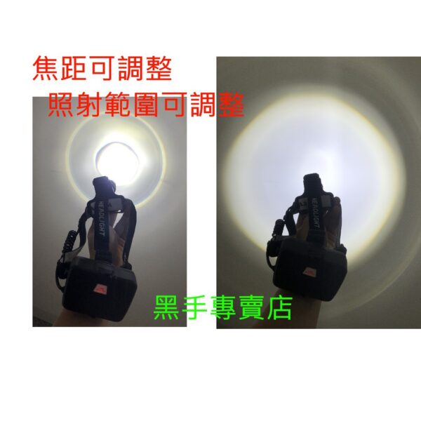 黑手專賣店 附發票 可當行動電源 新式LED晶片 超亮款可調焦 名匠XHP-70 USB充電式頭燈 LED頭燈