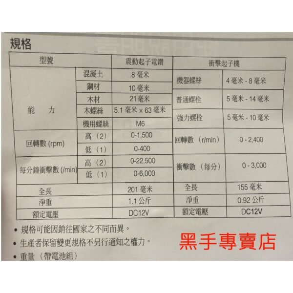 黑手專賣店 附發票 可通用牧田電池 超值雙機組 MK-TECH 12V充電起子機 電動起子機 衝擊起子機 震動電鑽起子機