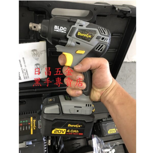 黑手專賣店 附發票 雙4.0電池 高扭力500NM 車王德克斯 RI-20174 20V無刷電動板手 四分電動板手