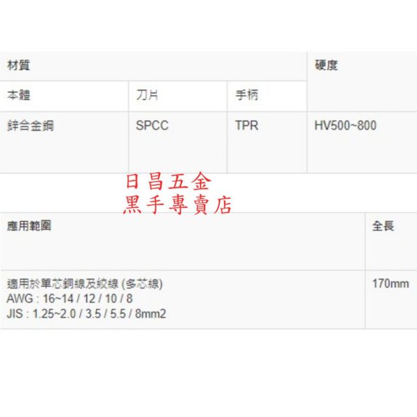 黑手專賣店 附發票 台灣寶工 Pro'sKit CP-380 自動剝線鉗 自動剝線器 準確剝線孔設計 自動撥線鉗