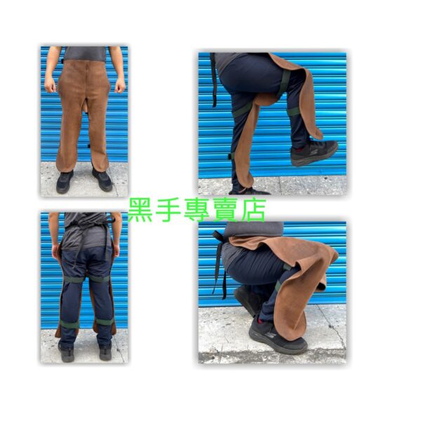 黑手專賣店 附發票  台灣製 WIGA WLG-100P 隔熱長褲 電焊皮長褲 電焊長褲 電焊褲 焊接褲 電焊皮褲
