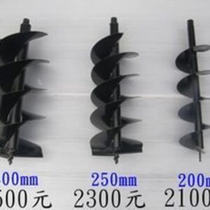 黑手專賣店  附發票 尺寸齊全 引擎鑽孔機用地鑽頭 汽油鑽土機專用鑽頭 種植果樹挖掘洞的好幫手 地鑽尾