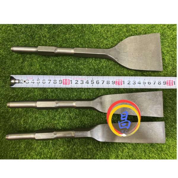 日昌五金 附發票 HITE2 40 41型電動鎚用 超薄彎鑿刀 彎型平鑿刀 扁鑿 彎鑿 鑿尾 鎚尾 斬尾 破碎機電動鑿刀