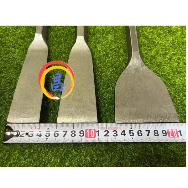 日昌五金 附發票 HITE2 40 41型電動鎚用 超薄彎鑿刀 彎型平鑿刀 扁鑿 彎鑿 鑿尾 鎚尾 斬尾 破碎機電動鑿刀