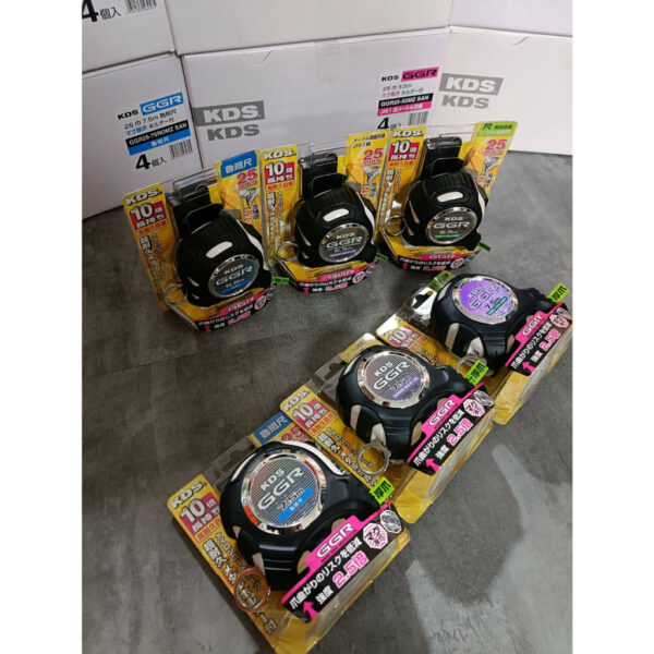 日昌五金 附發票 日本正公司貨 KDS 專賣店 帶磁扣 尼龍雙面 捲尺 幅25MM 公分 台尺 魯班尺 GGR 系列