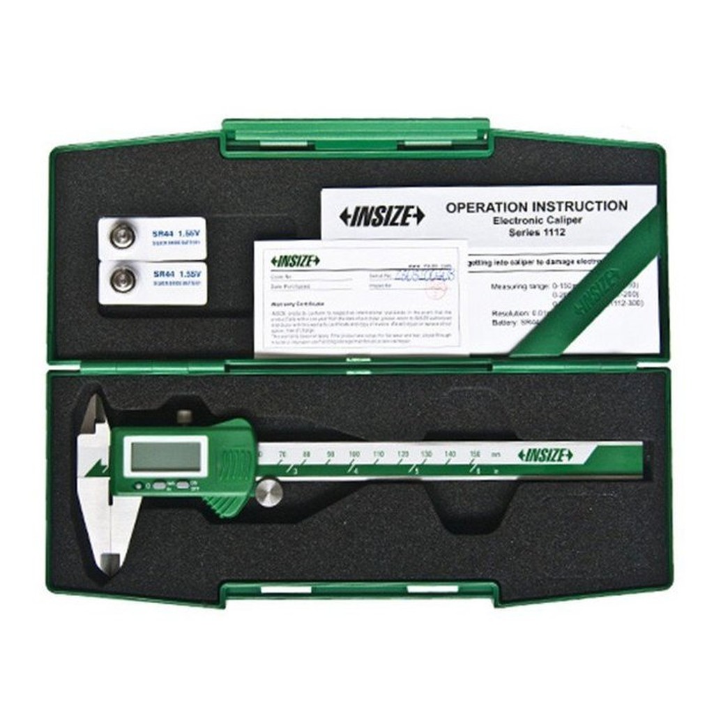 黑手專賣店 附發票奧地利 品牌 INSIZE 1108-200 電子卡尺 游標卡尺 200mm/0.01mm