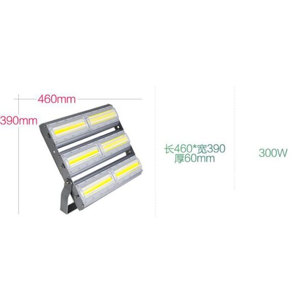 黑手專賣店 附發票 50~300W 高亮度 LED 芯片 COB 全電壓 照明燈 探照燈 廣場燈 戶外防水不銹鋼 結構