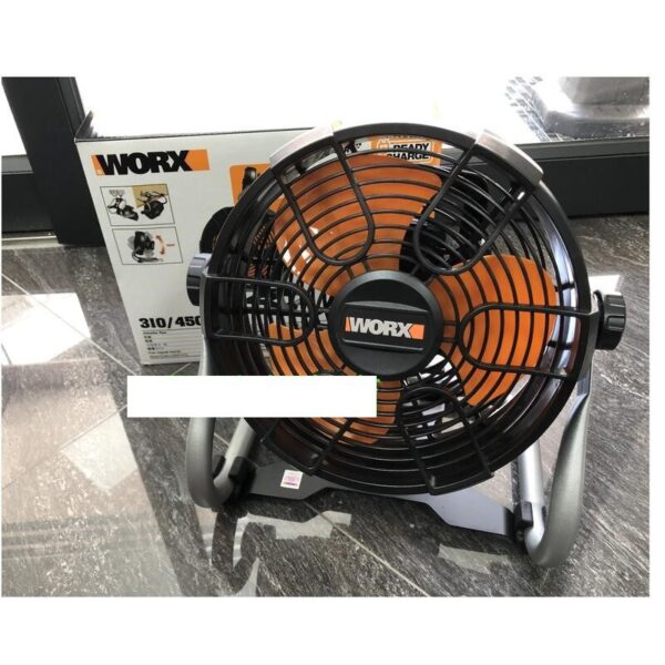 日昌五金 附發票 威克士WORX WX095 交流直流二用 20V充電電風扇 雙速切換手提電扇 攜帶型電風扇 充電風扇