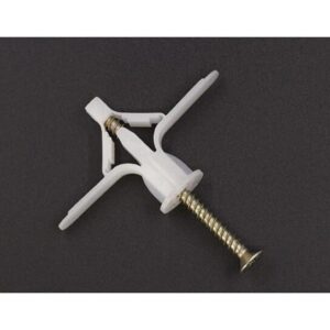 黑手專賣店  附發票50入 飛機型 膨脹螺絲 膨脹釘 自攻螺絲膠塞 適用 石膏板 面板 牆面 安裝窗簾 燈具等