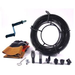 黑手專賣店  附發票 手動  電鑽用  通用 通管條 免費升級到12米 不附電鑽 通管機 水管 通管條 通條 疏通彈簧