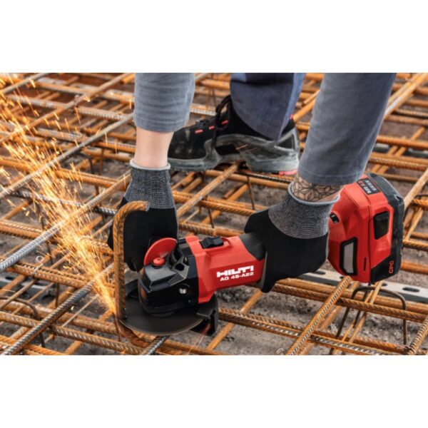 日昌五金 附發票 喜得釘 喜利得 HILTI AG 4S-A22 4吋 充電式砂輪機 全配 5.2AH雙電池