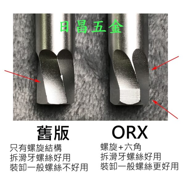 日昌五金 附發票 ORX HK1510 螺絲崩牙救星 螺旋六角板手組 球型內六角板手 螺絲退牙板手 滑牙螺絲取出器