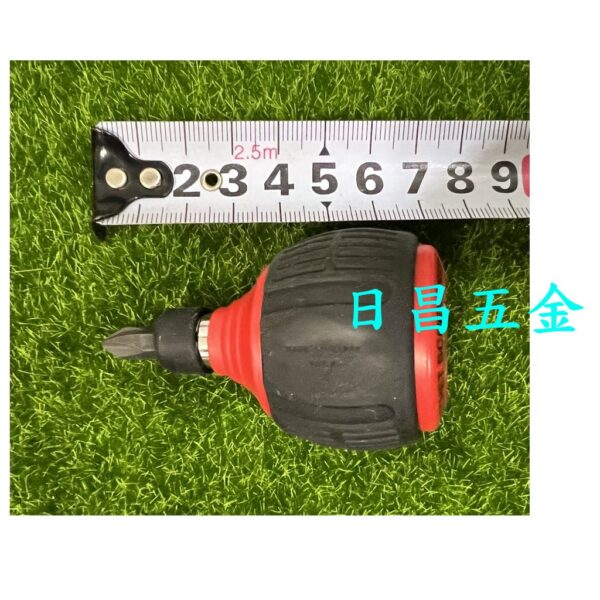 日昌五金 附發票 日本 安耐適 ANEX 306D 超短型60齒棘輪螺絲起子 短型替換起子 掌心雷棘輪起子 短型螺絲起子