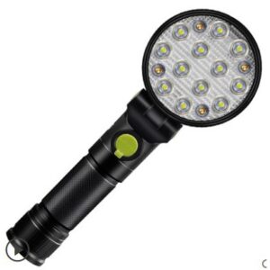 黑手專賣店 led 圓形款 底部附磁 充電式 鋁合金機身 工作燈 照明燈 探照燈 汽修燈 led 維修燈 (不含電池)