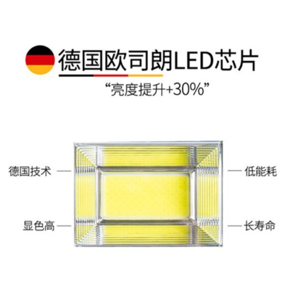 黑手專賣店 附發票 100W 高亮度 歐司朗 LED 芯片 COB 全電壓 照明燈 探照燈 廣場燈