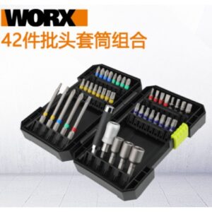 日昌五金 附發票 WORX WA1149  威克士 批頭組 42pcs 螺絲頭 彩虹 起子頭組 螺絲刀