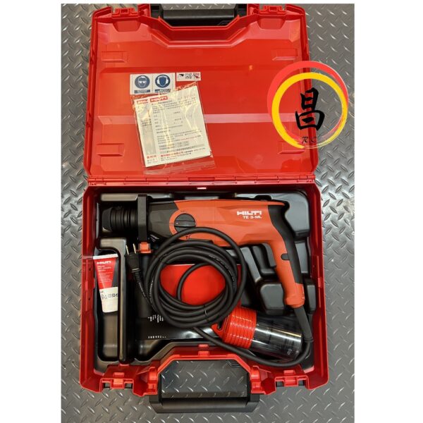 日昌五金 附發票 職業用重操型 喜利得 喜得釘 HILTI TE3-ML 三用免出力電鎚鑽 TE 3-ML 三用鎚鑽