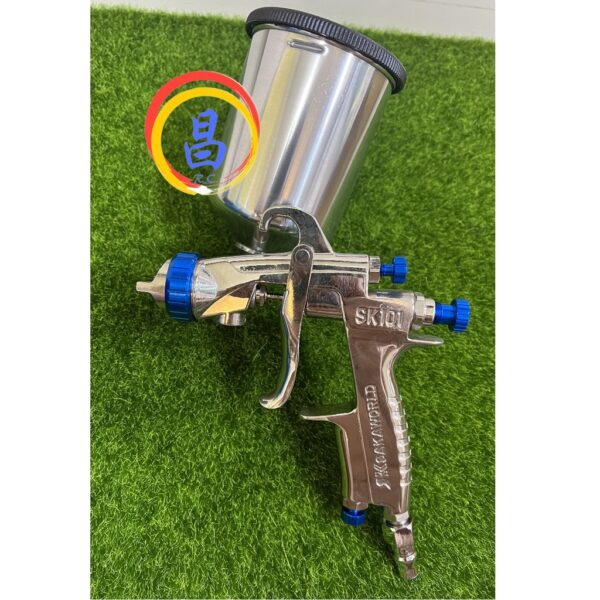 日昌五金 附發票 高霧化噴漆槍 台灣SK品牌 SK101 1.5mm 400cc氣動噴漆槍 油漆噴漆槍 W101可參考