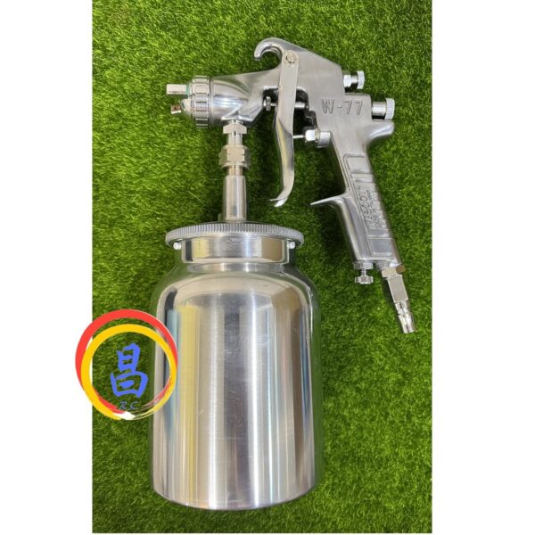 日昌五金 附發票 強力膠噴槍 台灣製MASCOT W-77S 2.5mm 1000cc氣動噴漆槍 高黏度噴漆槍氣動噴糊槍