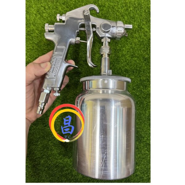 日昌五金 附發票 強力膠噴槍 台灣製MASCOT W-77S 2.5mm 1000cc氣動噴漆槍 高黏度噴漆槍氣動噴糊槍
