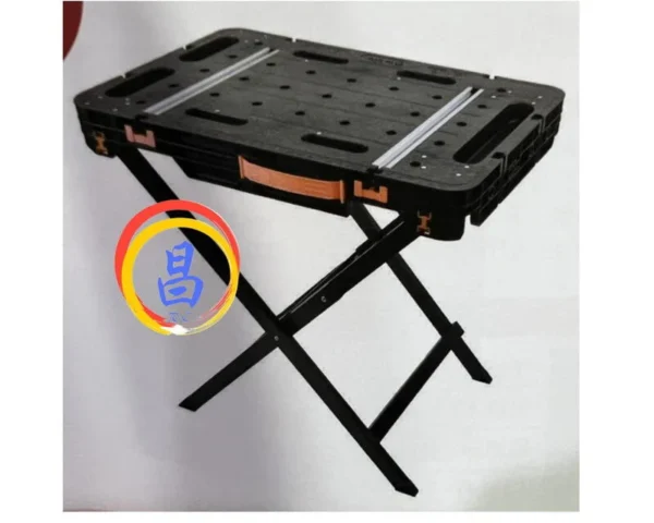 日昌五金 附發票TACTIX TX-6160 多功能攜帶型附輪工作桌 耐重350Kg F夾工作桌 工作台 木工台 木工桌：圖片 7