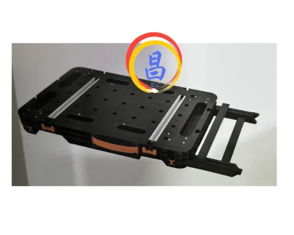 日昌五金 附發票TACTIX TX-6160 多功能攜帶型附輪工作桌 耐重350Kg F夾工作桌 工作台 木工台 木工桌：圖片 8