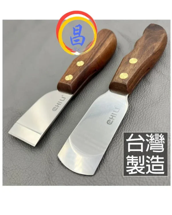 日昌五金 附發票 台灣製CHILI 皮革刀皮革工具皮藝裁皮刀切皮刀秀次刀修邊刀開料刀/皮革削薄刀 牛皮刨皮工具皮革打薄刀：圖片 2