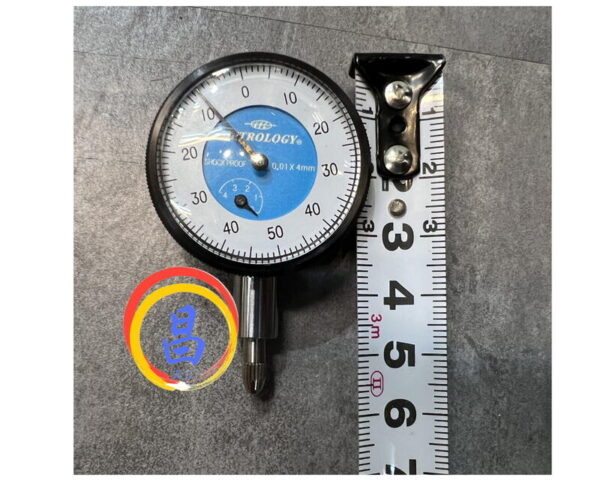 日昌五金 附發票 台灣外銷品牌 DG-9004S 小表徑36mm 直進式量表 百分錶 百分表 直進式量錶：圖片 4