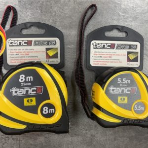 黑手專賣店 附發票 歐洲品牌 TANC 坦克牌 整盒6入專業型 台尺 + 文公尺 魯班尺 米尺 捲尺 鋼捲尺