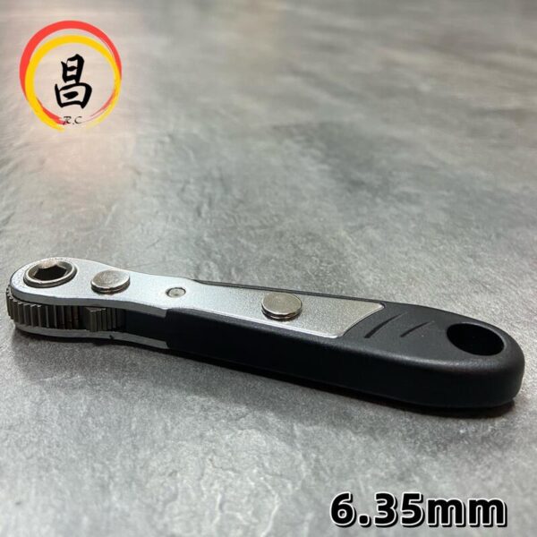 日昌五金 含稅 ALSTRONG 指輪式棘輪板桿 BITS-19-RW 6.35mm 36齒棘輪 板桿 BIT組用板手：圖片 2