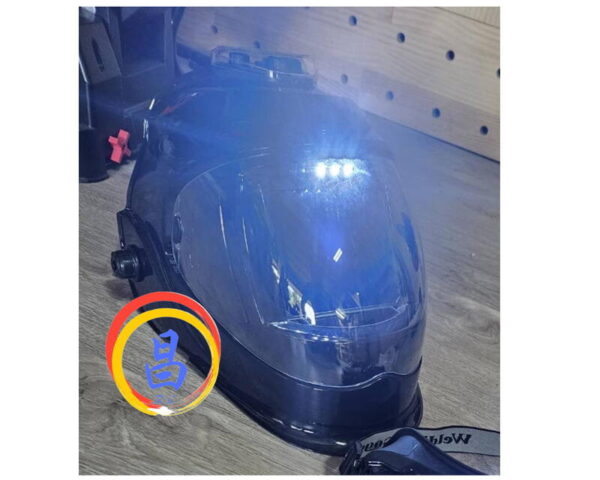 日昌五金 附發票 MK-POWER MK-336 液晶電焊面罩 電銲面罩 氬焊面罩 可充電液晶電銲面罩 焊接防護面罩：圖片 6