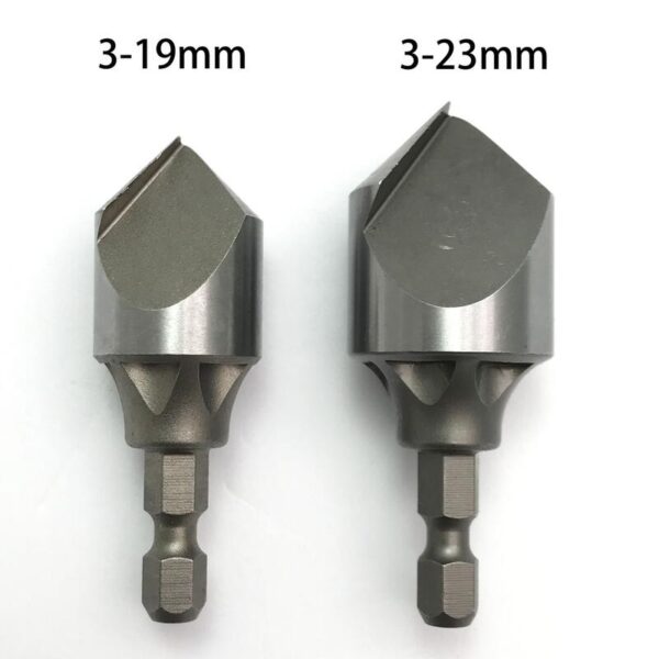 含稅 ORX 台灣製 銅管專用單刃內倒角器 3-19 3-23mm 六角軸倒角刀 毛邊刀 錐形刮刀 絞刀 銅管刮刀：圖片 7