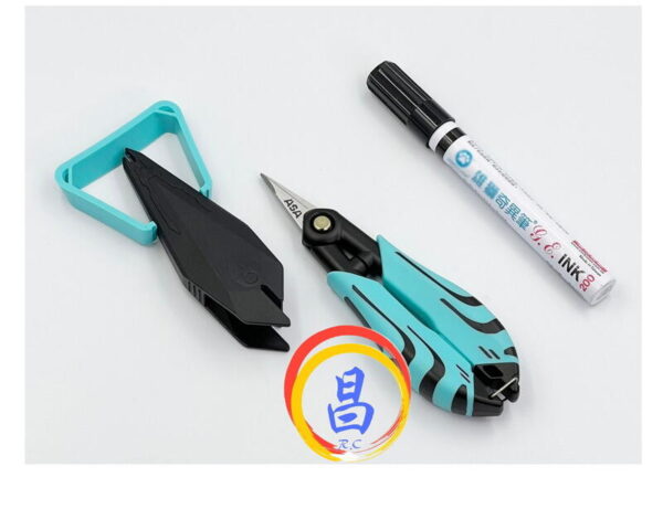 日昌五金 ASA KVS150克維拉纖維專用剪刀 釣魚剪刀專為碳素線碳纖維線PE線尼龍線軟碳素原絲線Pe線合成碳纖線：圖片 7