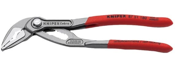黑手專賣 含稅 KNIPEX Cobra 超薄型萬能鉗 8751-180SB