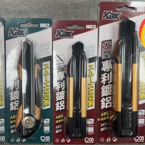 黑手專賣 附發票 KBK 專利ABS鋁合金美工刀 推式 轉式 大型美工刀 鍍鋁 小型美工刀