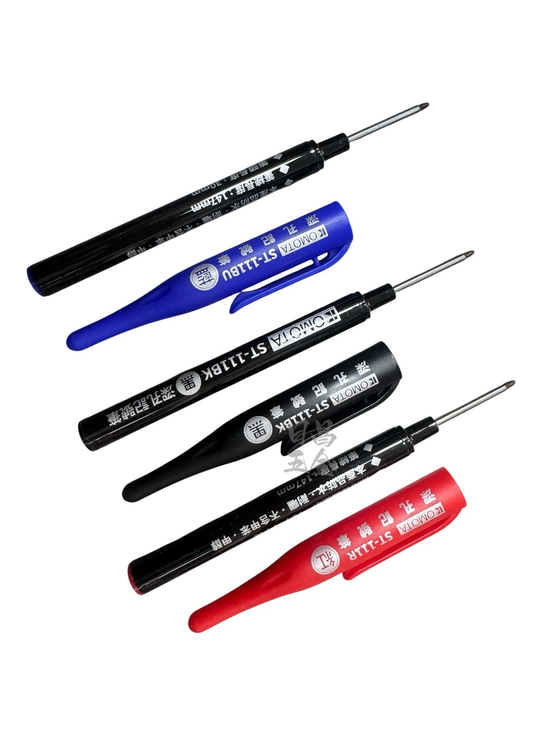 含稅 KOMOTA 古本 多色 ST-111系列 紅 / 黑 / 藍 色 深孔記號筆 2.8mm 德國墨水 72小時不乾:圖片 2
