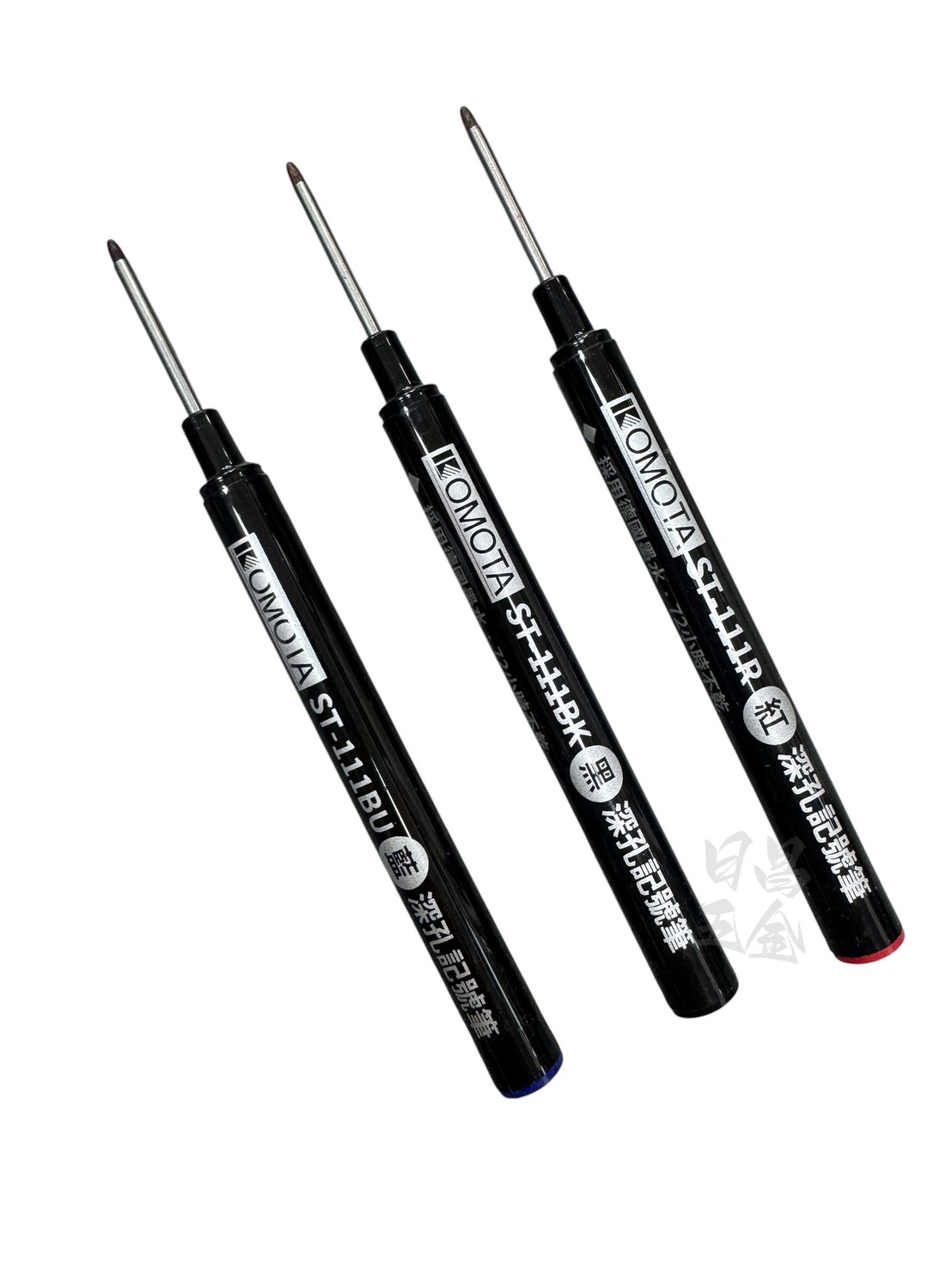含稅 KOMOTA 古本 多色 ST-111系列 紅 / 黑 / 藍 色 深孔記號筆 2.8mm 德國墨水 72小時不乾:圖片 4