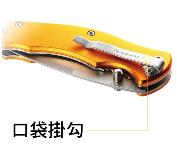 日昌五金 含稅 Cat 專業工具 七吋多用途不銹鋼折疊刀 防身小刀 露營工具 登山折疊刀 戰術刀 車窗擊破器功能 980:圖片 5
