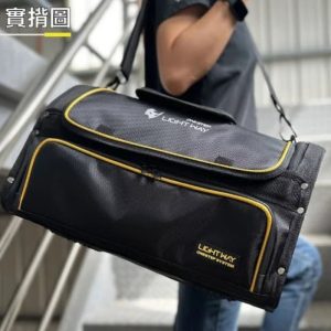 日昌五金 含稅 Light way｜16吋鋼管工具包(附蓋) 手提/肩揹兩用工具袋【020B003】